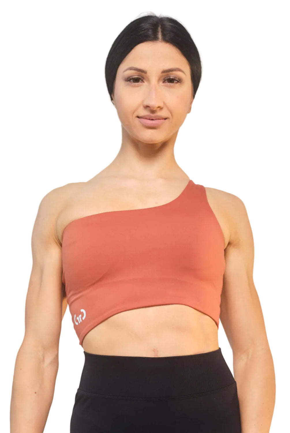 Coral Crossback Bralette for Women – Seamless, Light Support Gym Wear | Soft Breathable Fabric