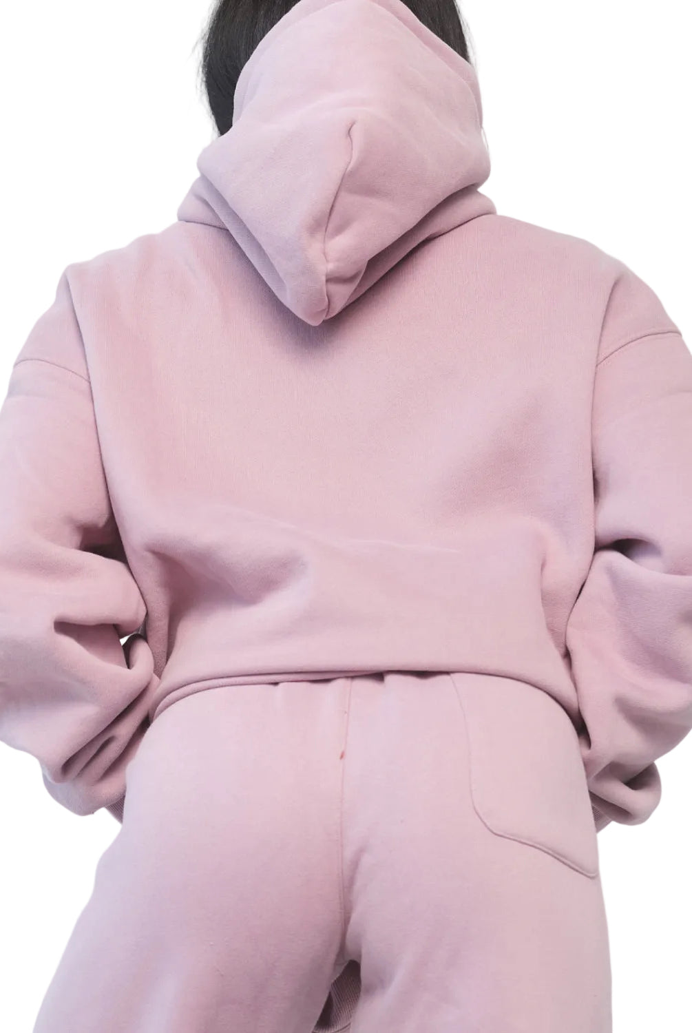 Athleisure Hoodie for Women in Pink – Ultra-Soft Fabric, Relaxed Fit with Drawstring Hood & Pockets